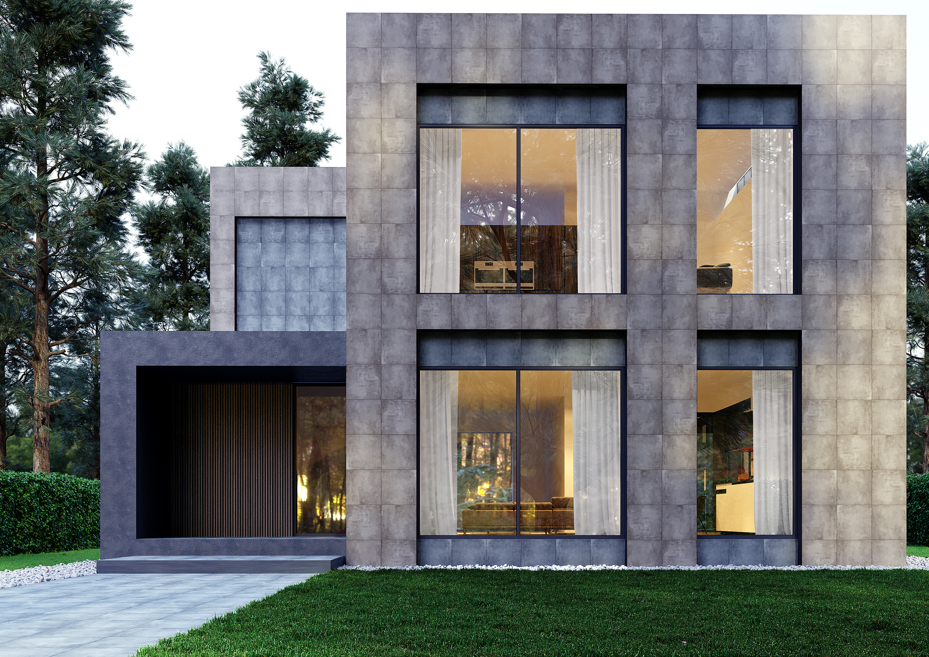 Керамогранит Grasaro Beton Grey 60x60 G-1102/MR/600x600x10