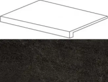 Ступень фронтальная Atlas Concorde Wise Dark 33x60 матовая