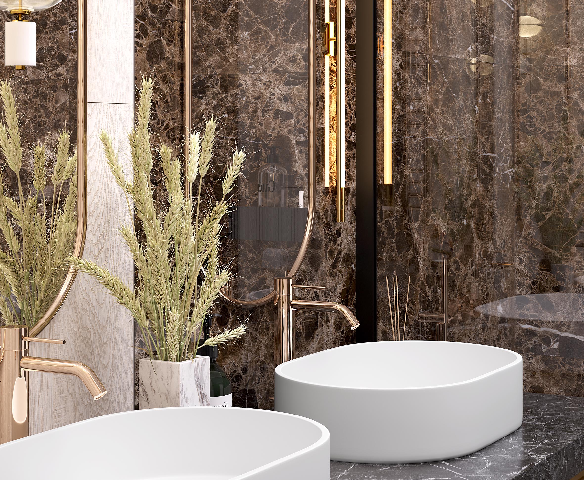 Плитка из керамогранита Laparet Emperador Brown 60x60 см полированная