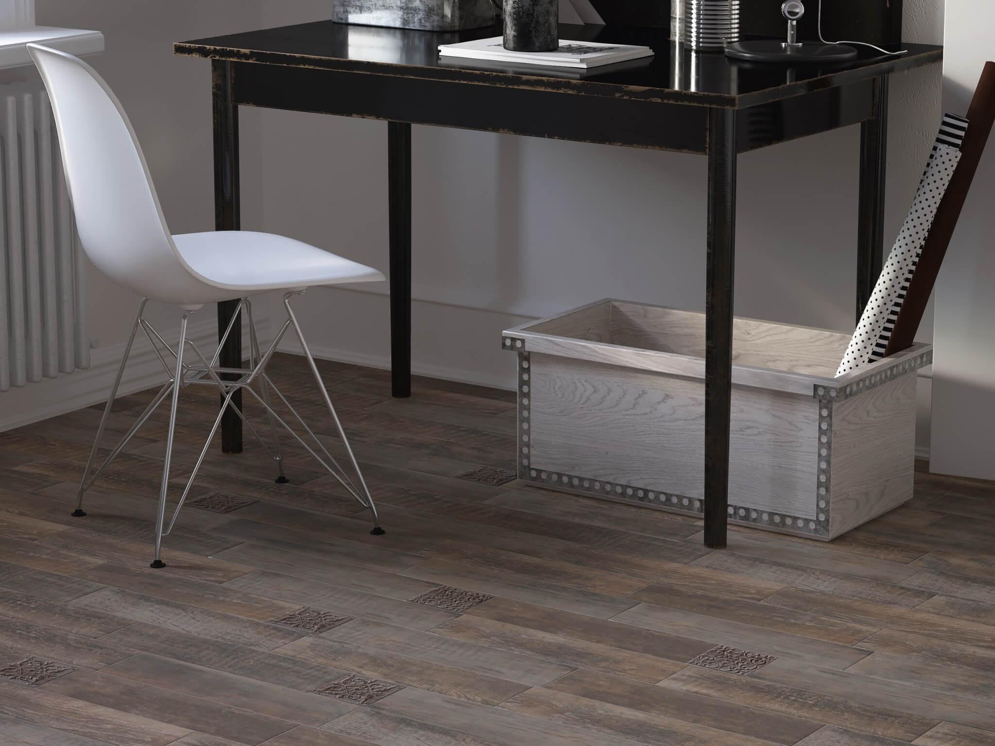 Вставка Kerama Marazzi STG\A482\SG1550 Браш Вуд беж 9,9x9,9