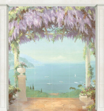 Декор Kerama Marazzi AD\A236\24x\6276 Панно Лаурито 150x160