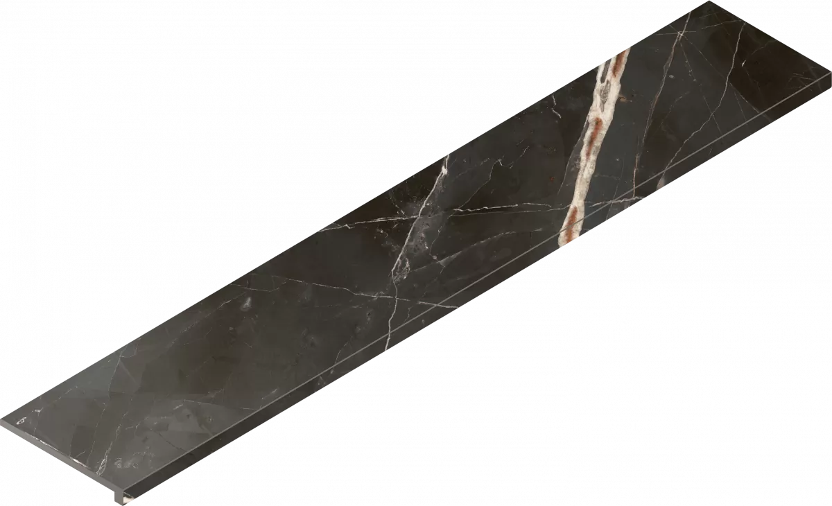 Ступень Италон Стелларис Абсолют Блэк угловая правая 620070002627 черный 33x160