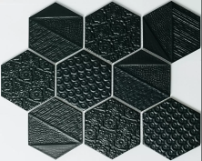 Мозаика NSmosaic R-330 черный 25.6x29.5