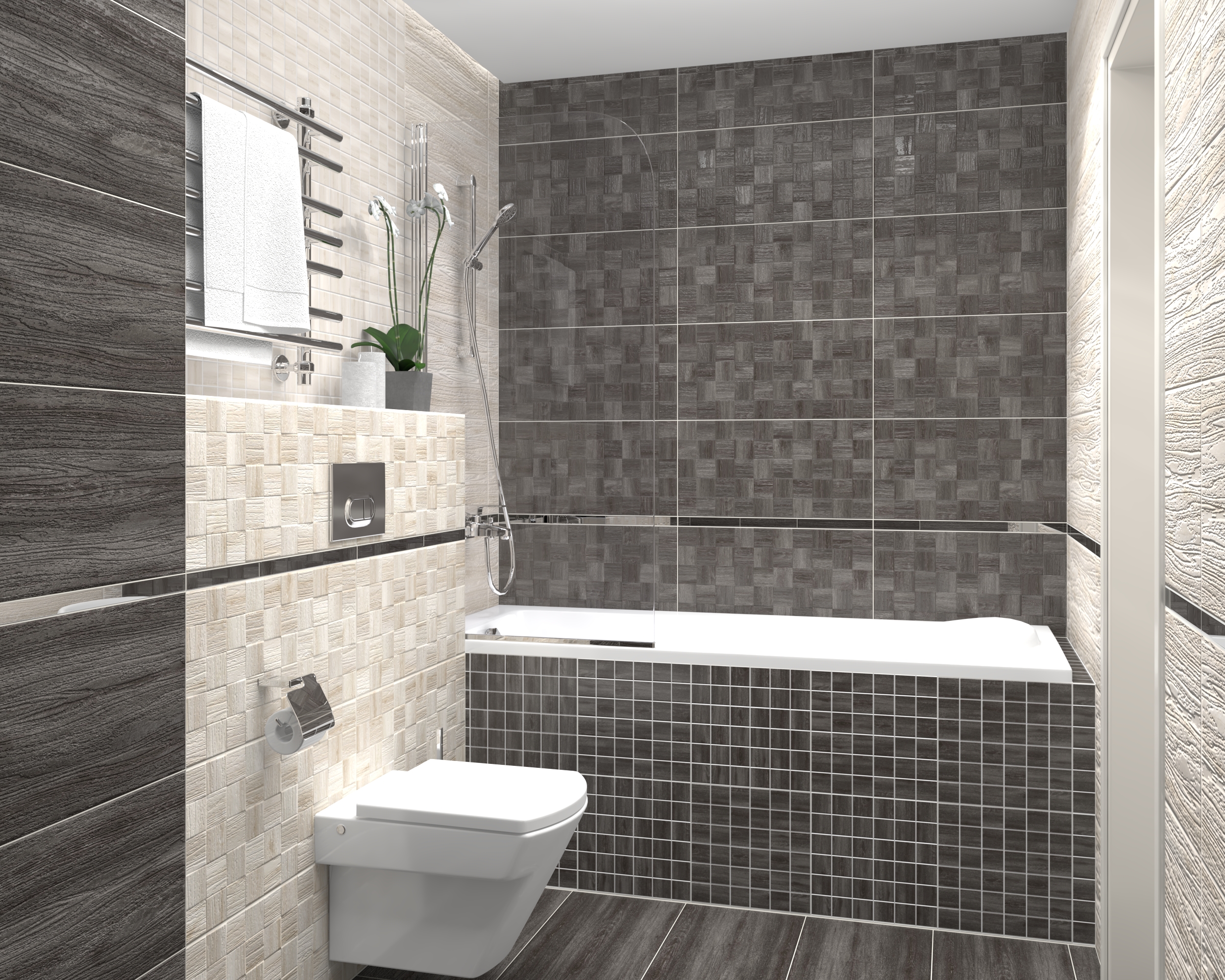 Керамогранит Laparet Timber бежевый 30x60 матовый