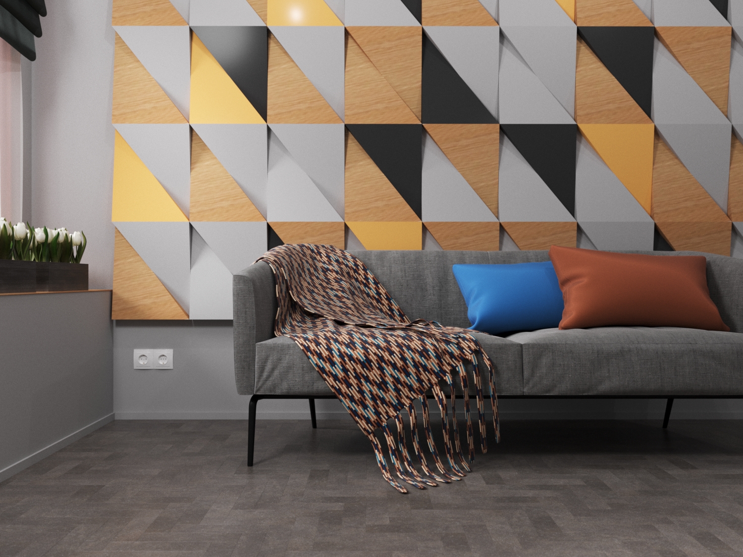 Кварцвиниловая плитка Fine Floor Craft Small Plank FF-463 Венге Биоко кварц винил напольный