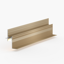 Теневая рейка Laconistiq Multilevel CLASSIC NEW разноуровневая Св. золото анодированное 46.5x28.7x3000мм под подсветку