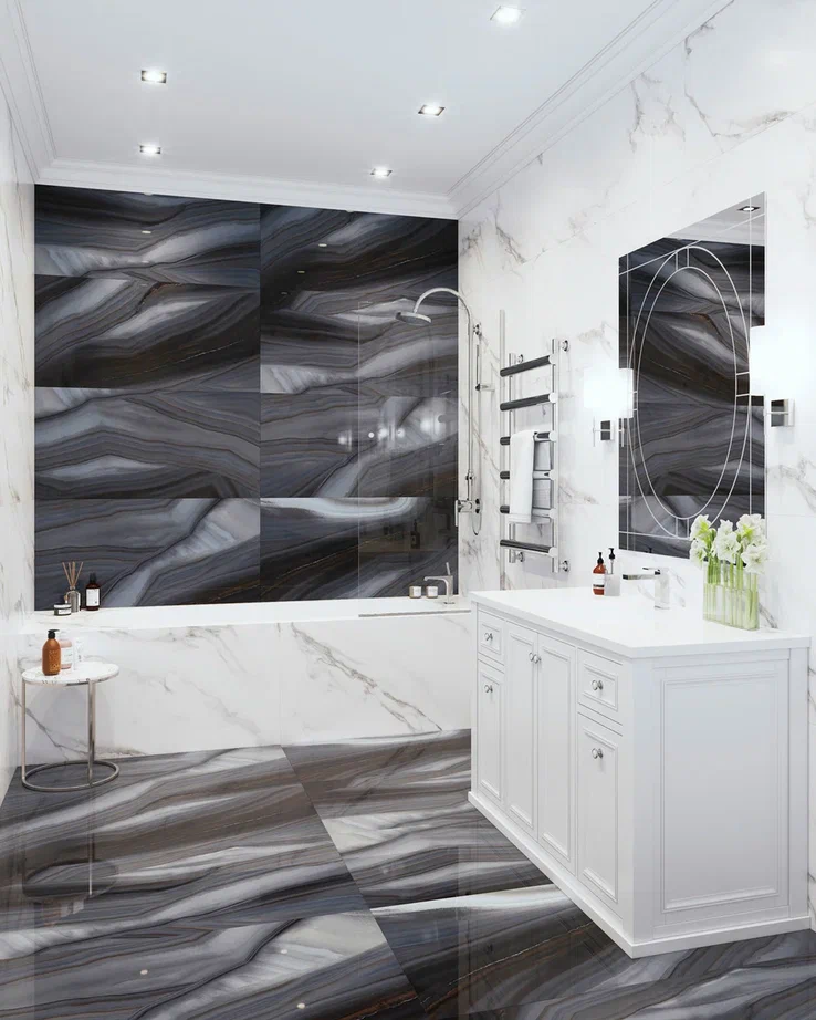 Керамогранит Старо Afyon Light Polished 60x120 кремовый