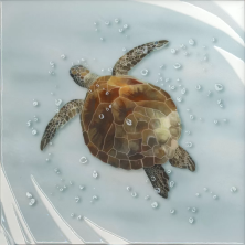 Декор Kerama Marazzi VT\A452\5009 Чудо-озеро 2 20x20