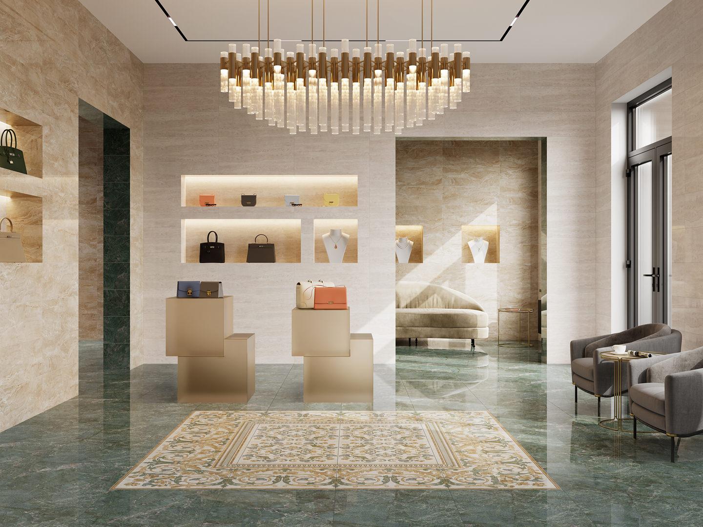 Декор Керама Марацци HGD\A516\SG606220RL Эвора угол глянцевый 60х60