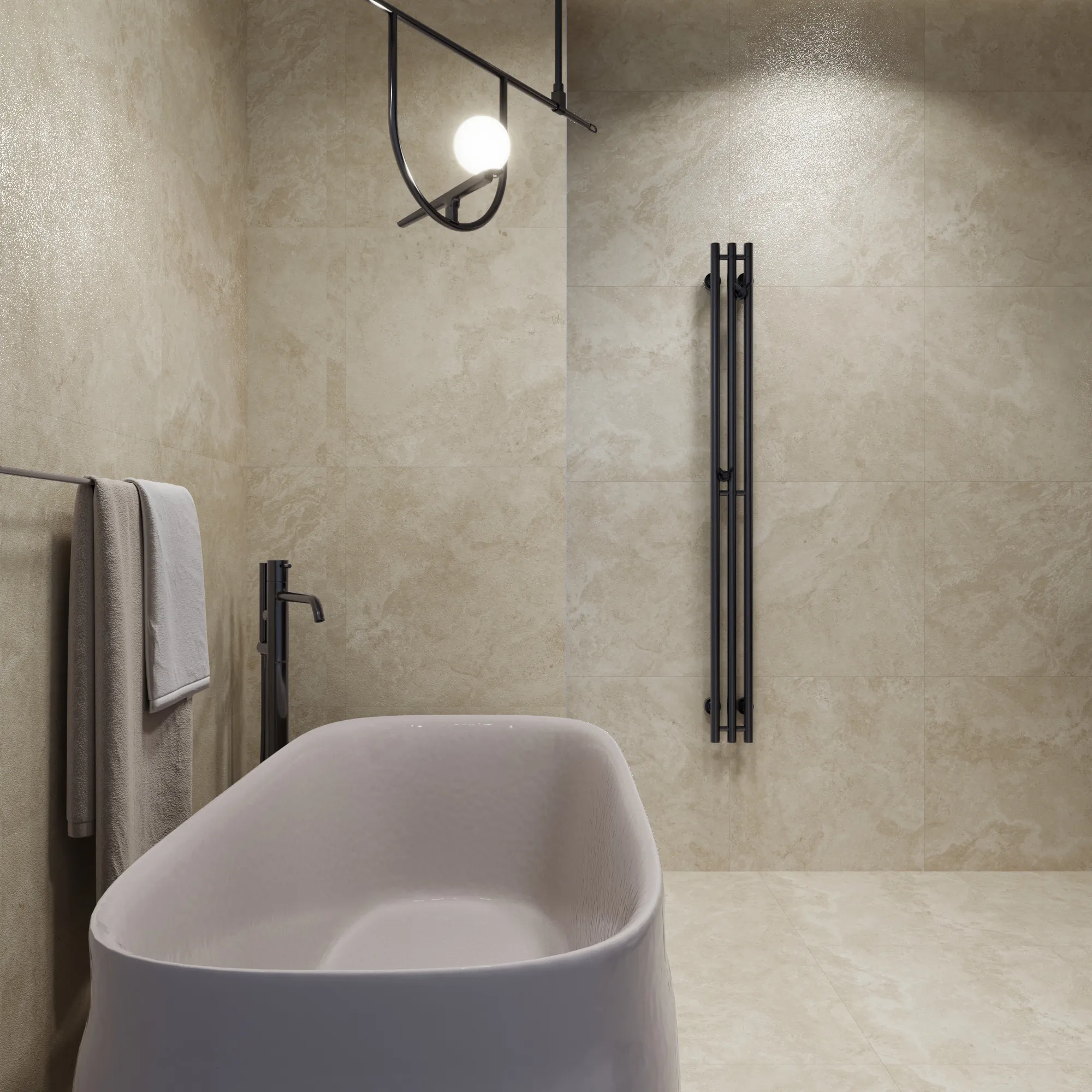 Керамогранит Аркадия Керамика RT7014-P Arawak Grey Matt Rustic Punch 60x120 серый