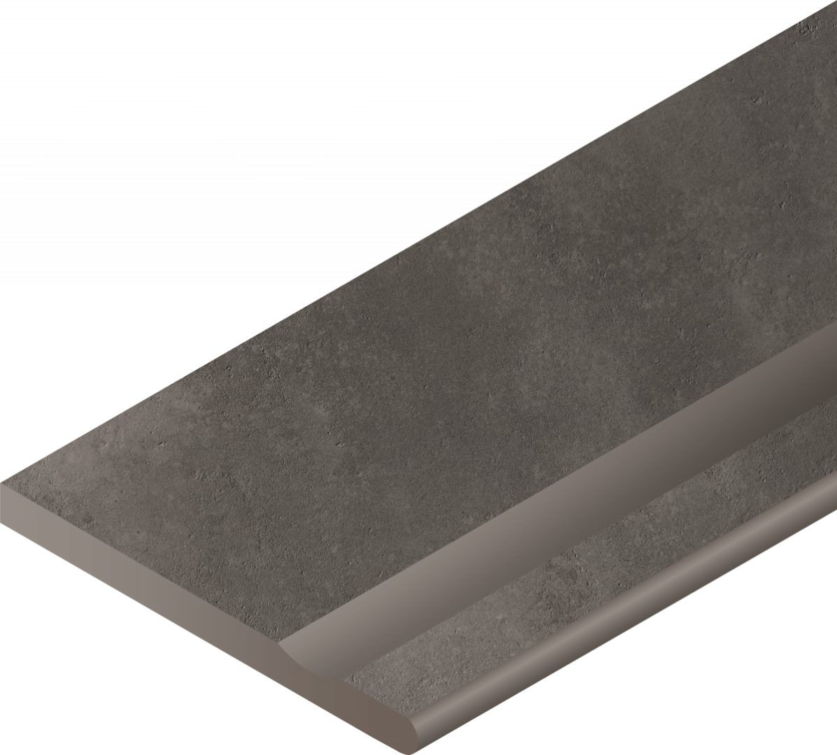 Бортик с выемкой закругленный правый Italon Millennium X2 Black 30x60