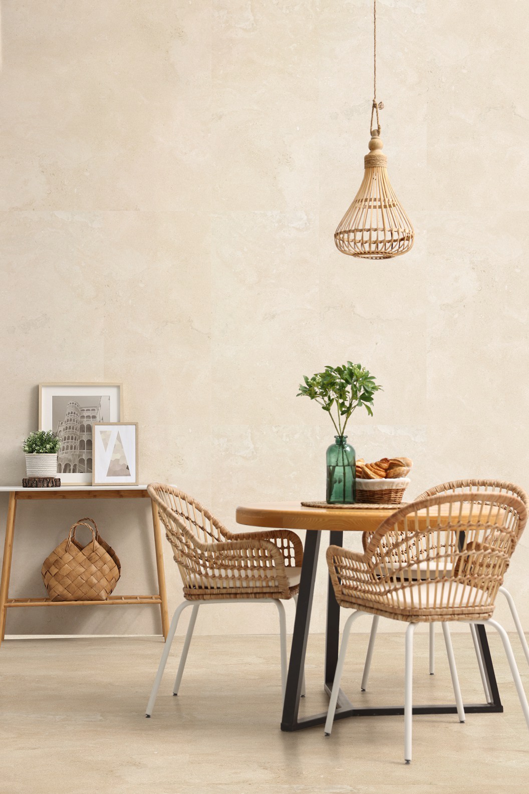 Керамогранит Идальго Villa Alba Cross White LLR 60x60 белый