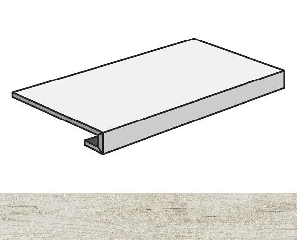 Ступень фронтальная Atlas Concorde Iconic White 33x160