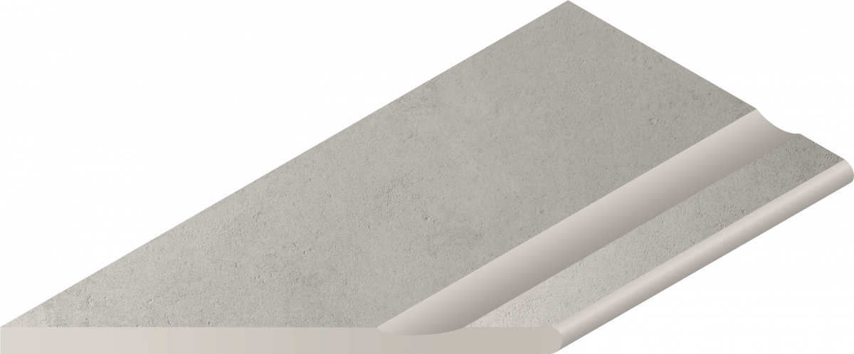 Бортик с выемкой закругленный левый Italon Millennium X2 Silver 30x60