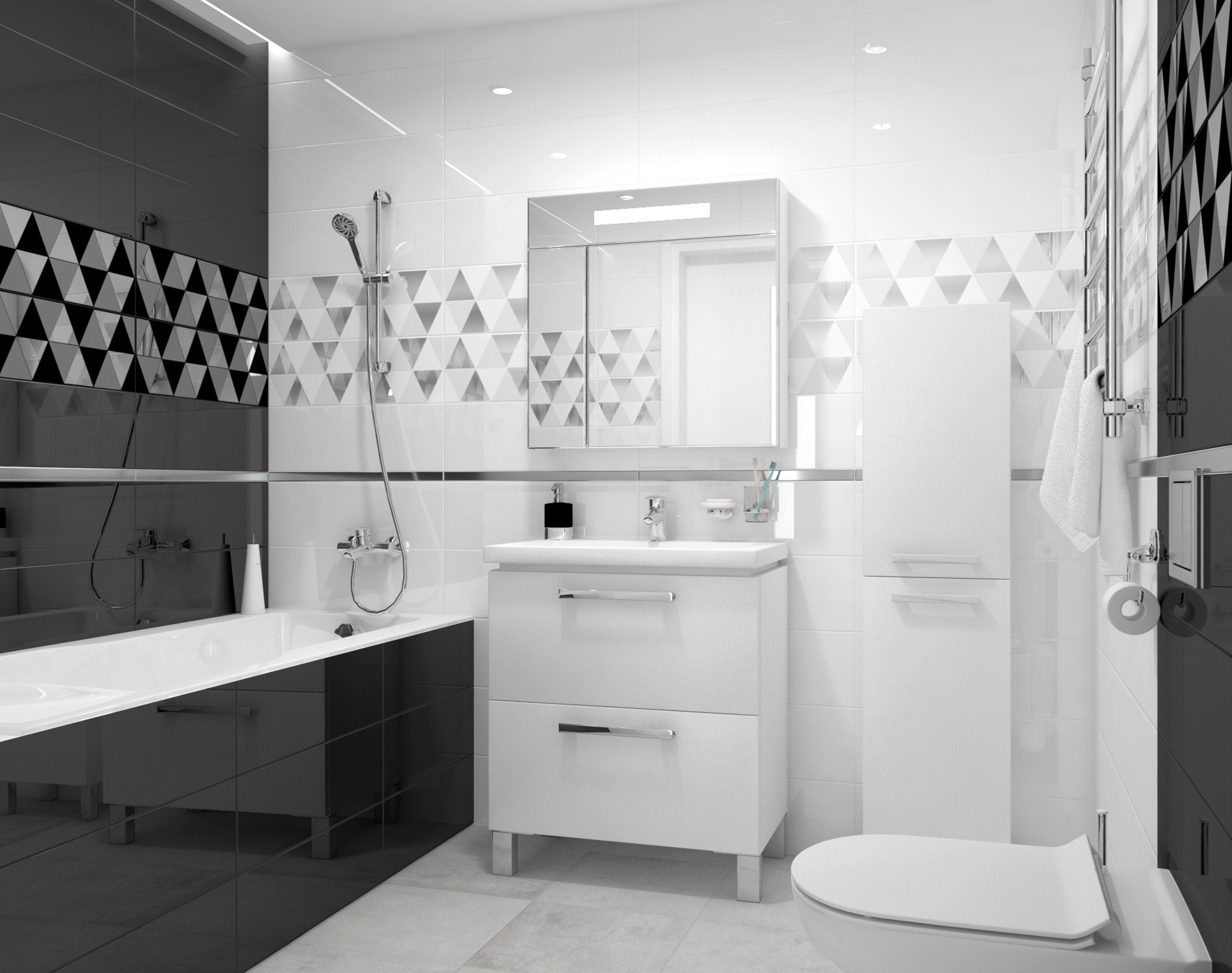 Керамическая плитка (17-00-00-463) Laparet Sigma белый 20x60 глянцевый