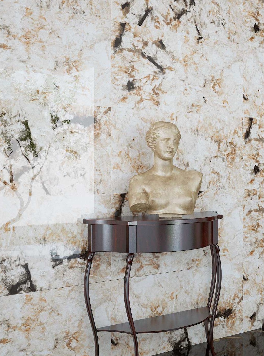 Керамогранит Novin Ceram Agno Light N9389Т36 коричневый 60x120