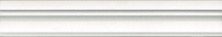 Бордюр Kerama Marazzi Магнолия Багет белый матовый обрезной 5x30 BLC025R