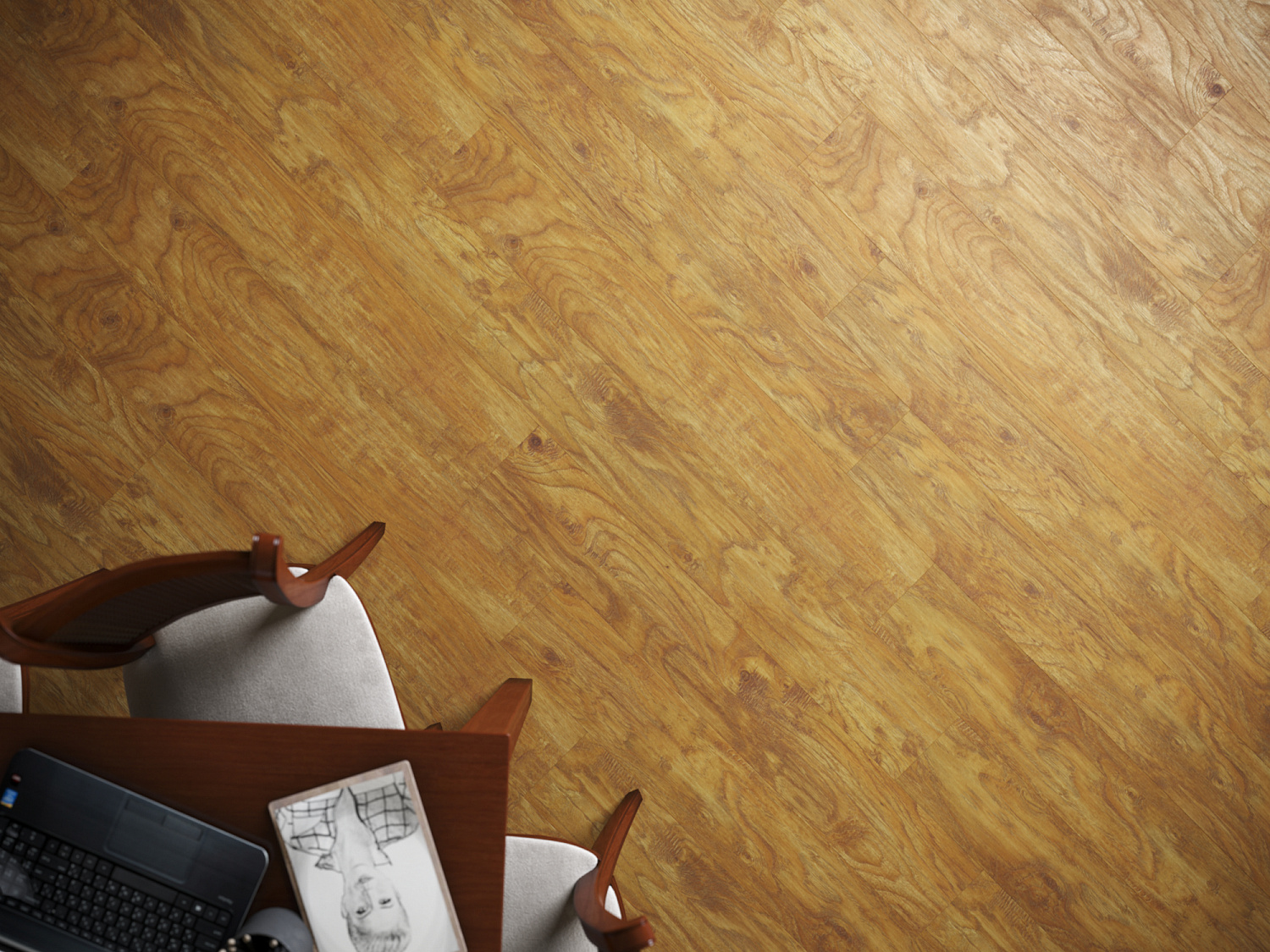 Кварцвиниловая плитка Fine Floor Rich FF-2077 Дуб Сицилия клеевой кварц винил напольный