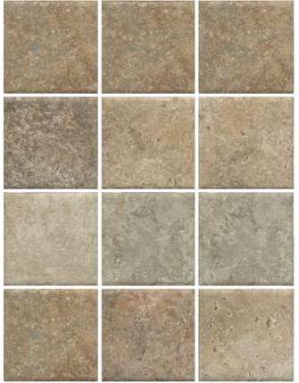 Керамическая плитка Kerama Marazzi 1326 Брюссель микс матовая 9,8x9,8