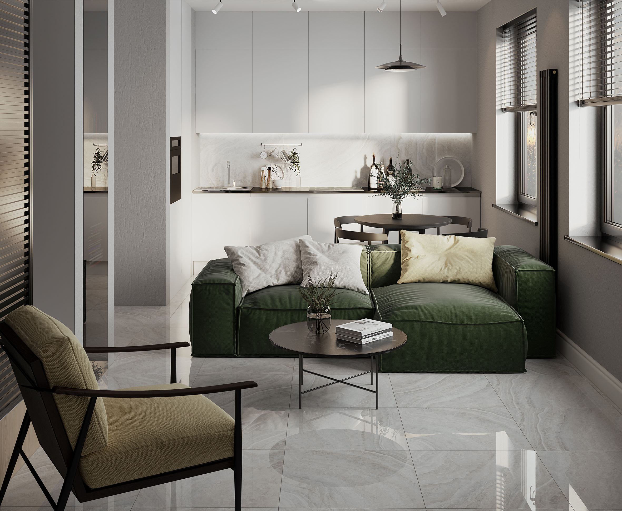 Керамогранит Laparet Onyx Rainbow Grande 60x120 полированный