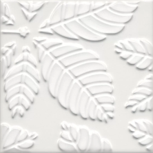 Декор Kerama Marazzi KMD2SFB001BN Агдаль 1 белый матовый структура 15x15