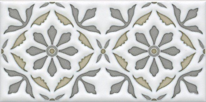 Декор Kerama Marazzi STG\A618\16000 Клемансо орнамент 7,4x15