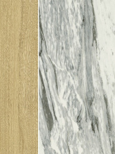 Декор Italon Skyfall Bianco Block 40x53