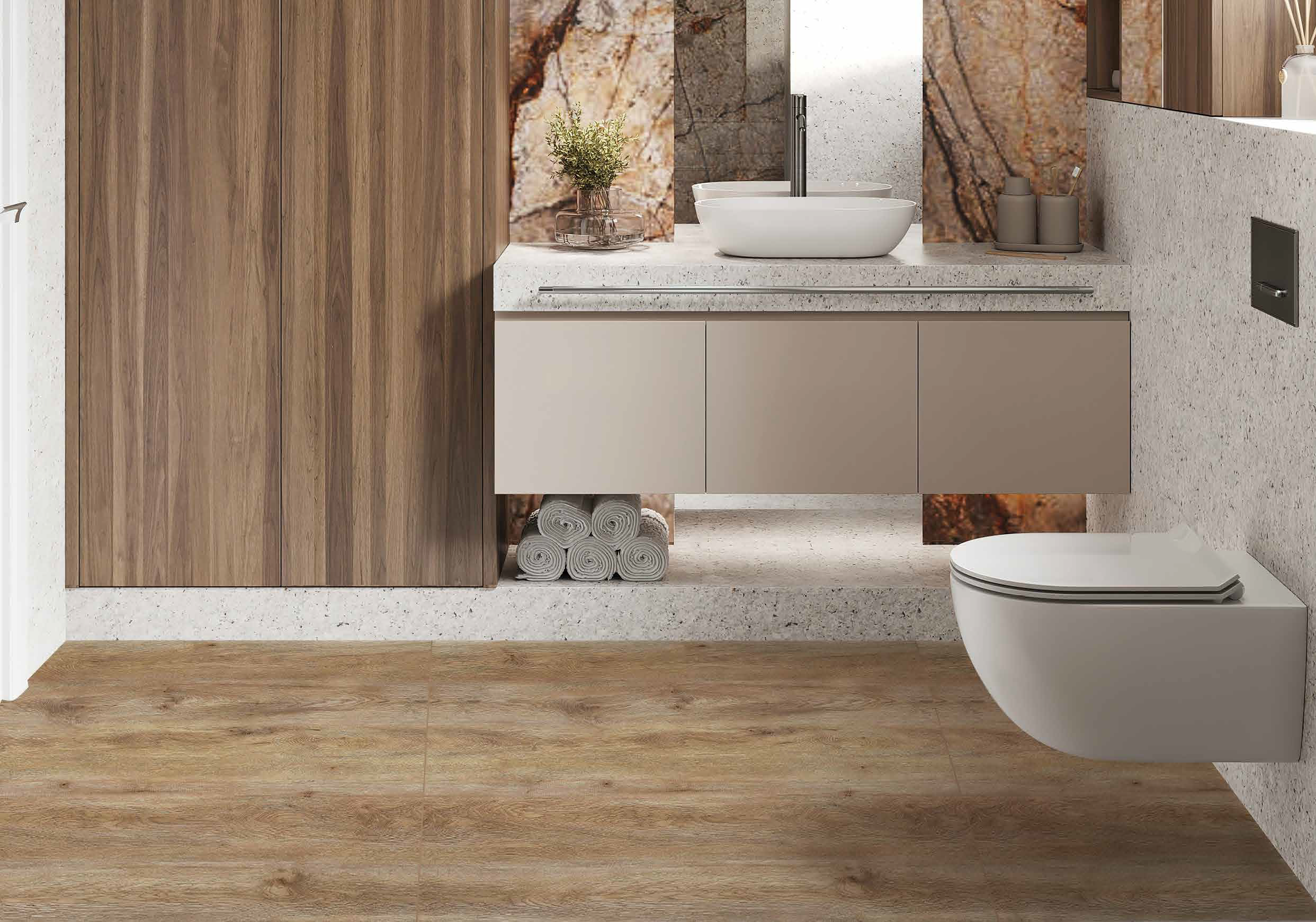 SPC ламинат DEW&DROP Арктик ТС 6008-5 1220х183х4