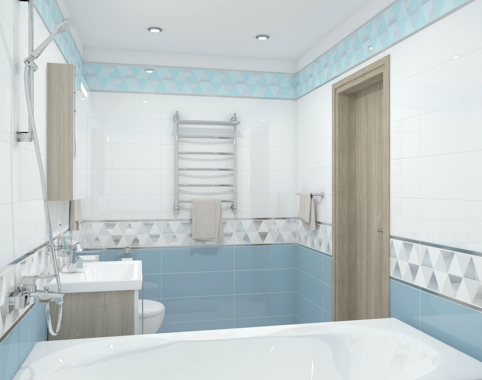 Керамическая плитка (17-00-00-463) Laparet Sigma белый 20x60 глянцевый