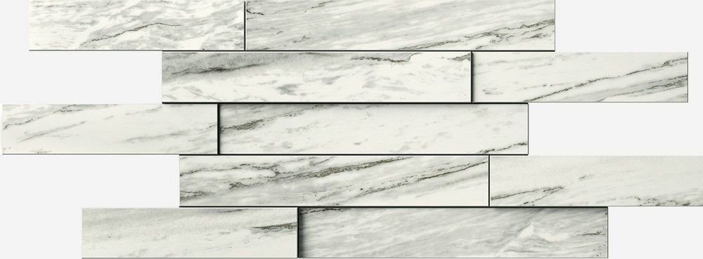 Декор Italon Skyfall Bianco Brick 3d 28x78