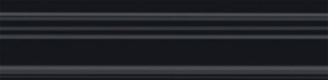 Бордюр Kerama Marazzi Альвао Багет черный матовый 5x20 BLB050