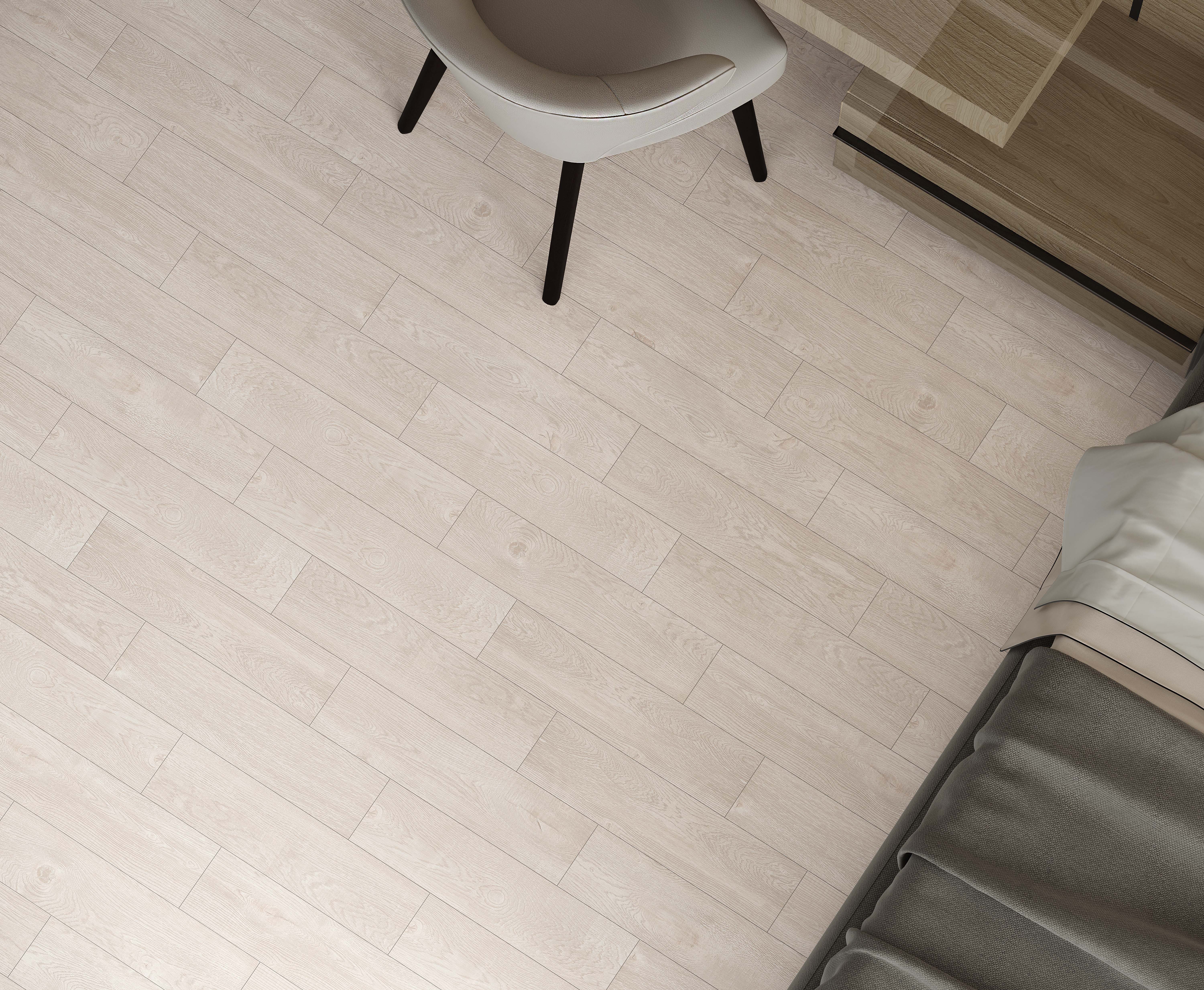 Керамогранит Laparet Vitus белый 14.7x59.4 матовый