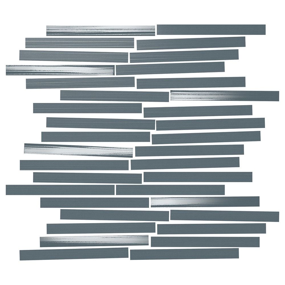 Мозаика Italon Element Silk Petrolio Strip 29,2x31,3