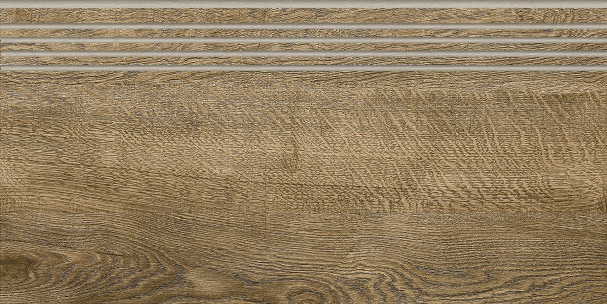 Ступень Grasaro Italian Wood Dark Brown 20x60 G-252/SR/st01/200x600x10