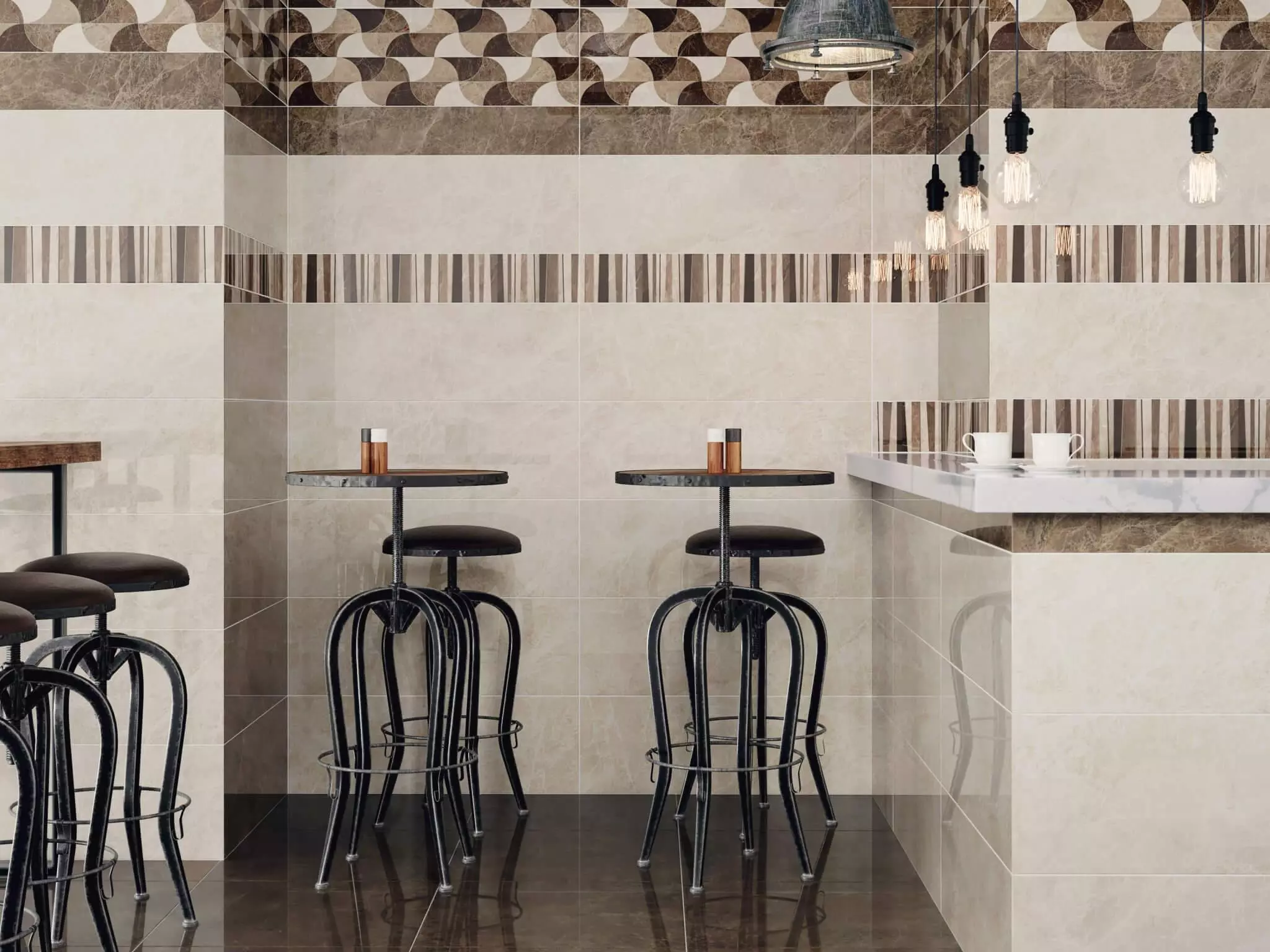 Керамогранит Kerama Marazzi Гран-виа коричневый светлый лаппатированный 60x60 SG650222R