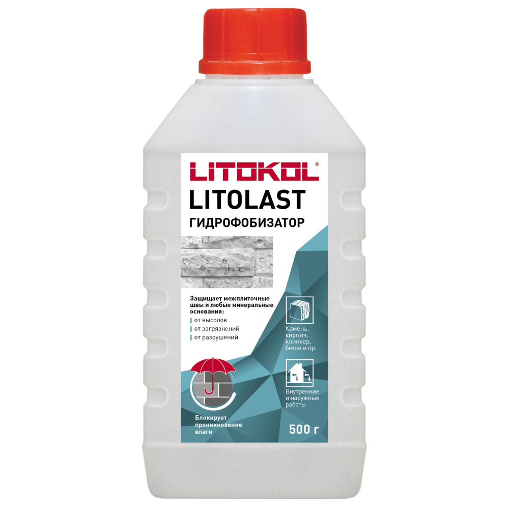 Водоотталкивающая пропитка Литокол LITOLAST 0.5кг