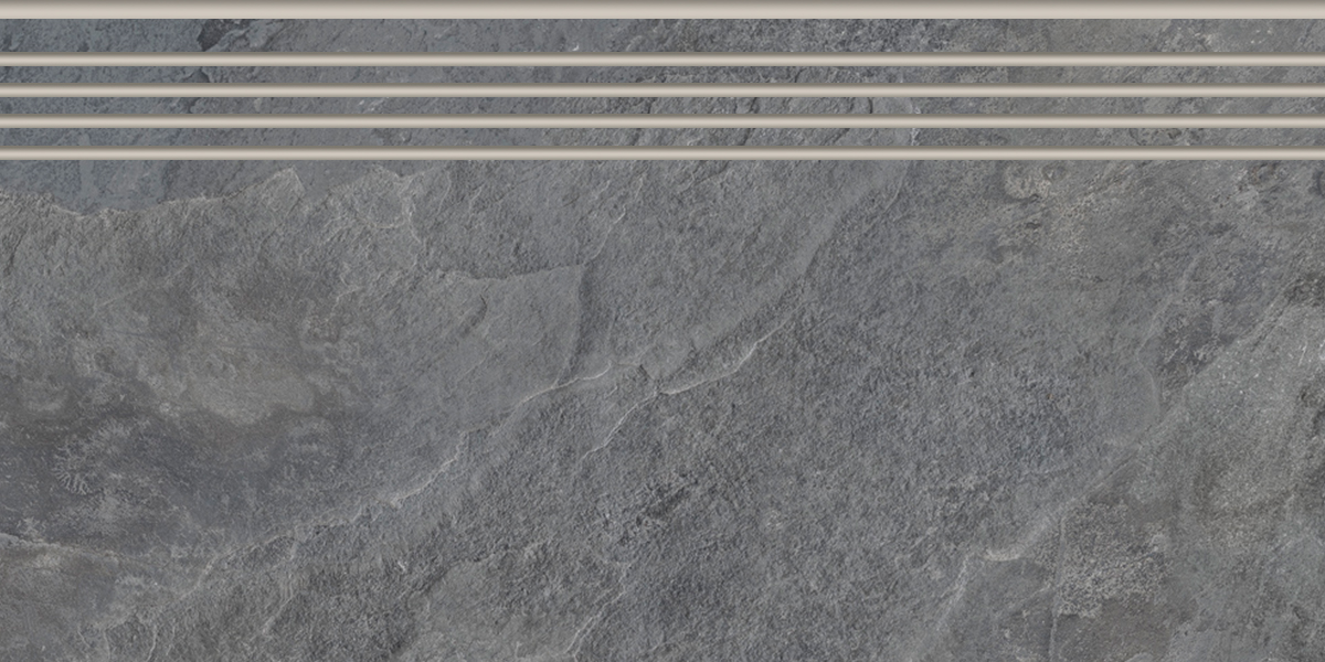 Ступень Керранова Krater Dark Grey K-2212/SR/st01/300x600x9 серый