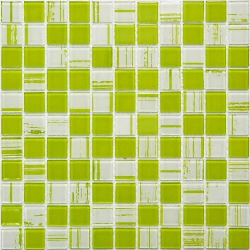 Мозаика NSmosaic S-463 зеленый 30x30