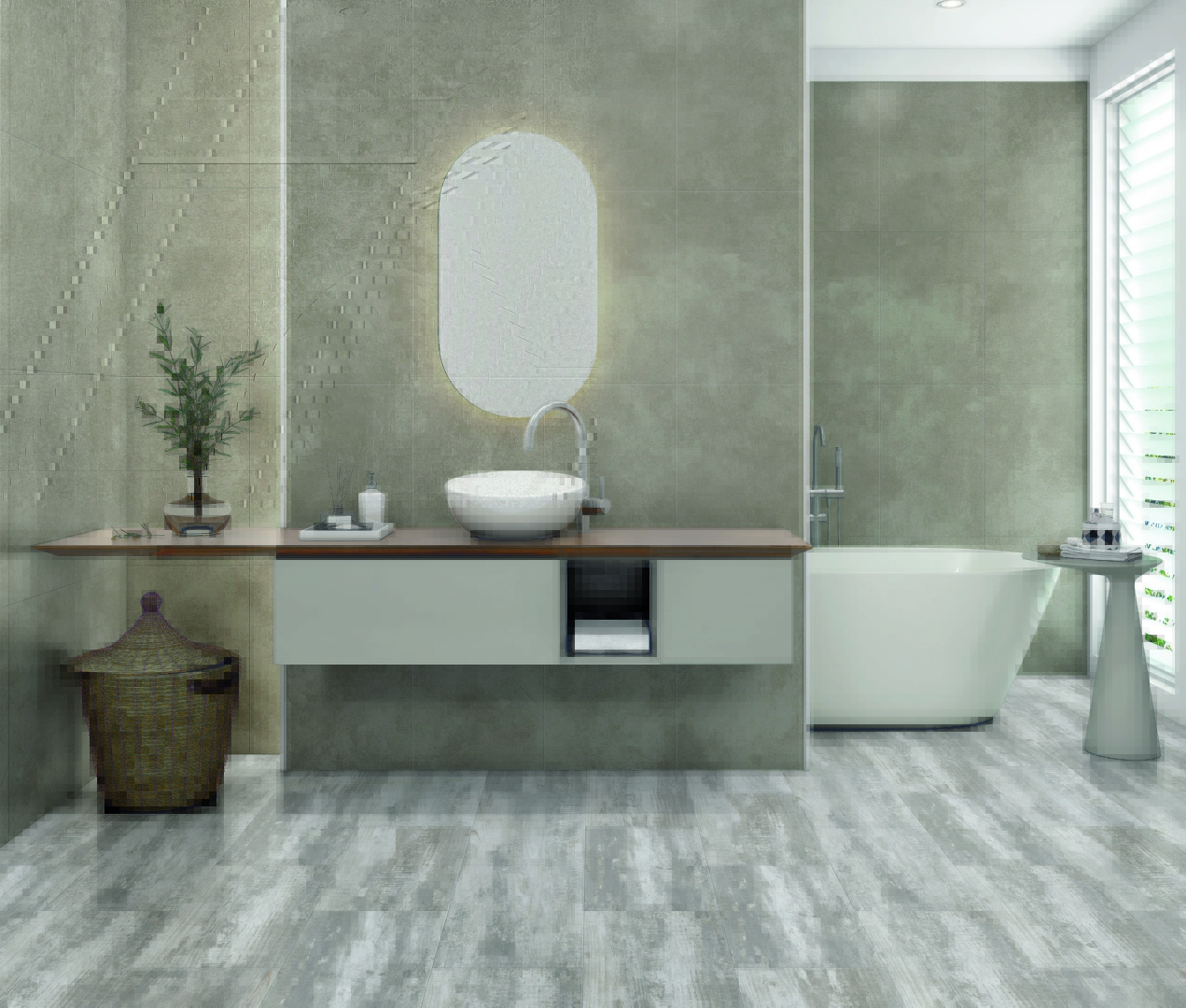 SPC ламинат Cronafloor Stone Ормигон BD-1417-01