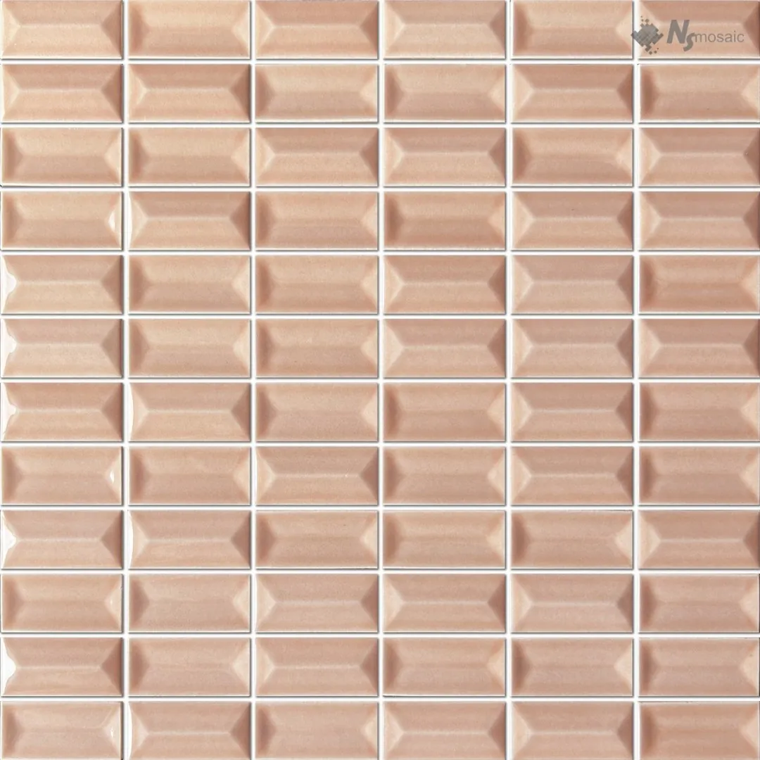 Мозаика NSmosaic R-356 розовый 30x30