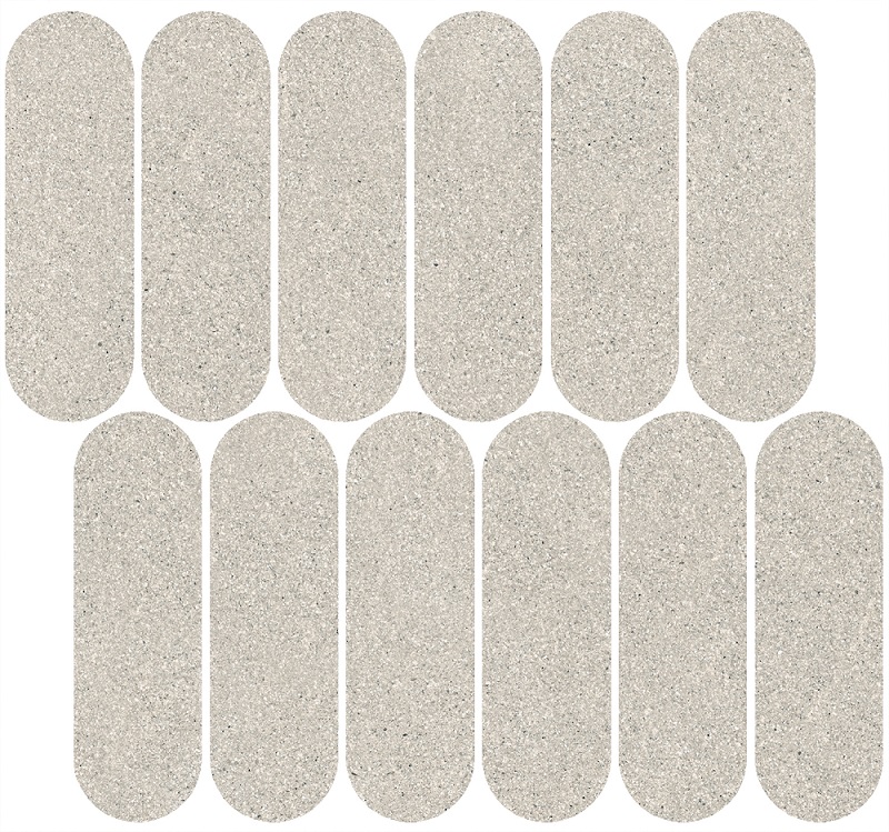 Декор Керама Марацци ID143 Джиминьяно наборный серый светлый матовый 30х32