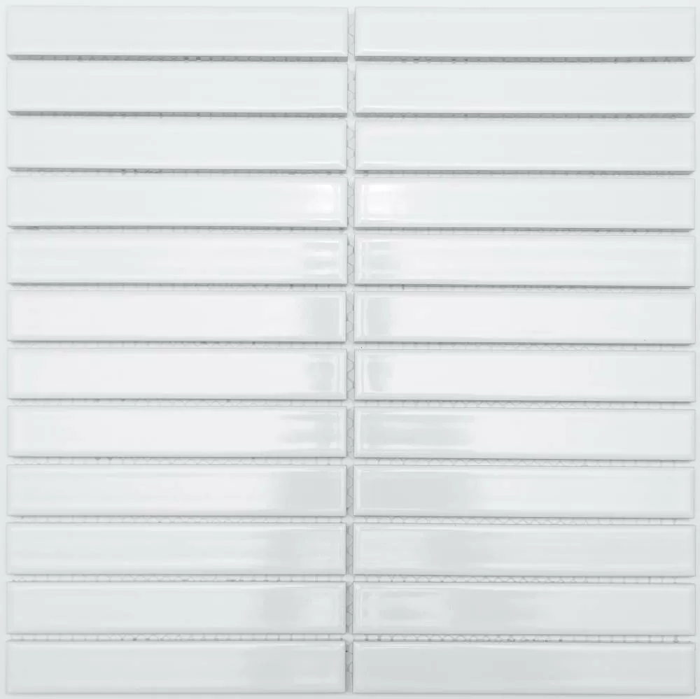 Мозаика NSmosaic P-530 белый 29.6x30