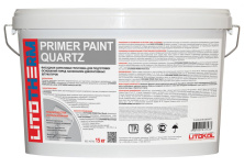 Фасадная акриловая грунтовка Литокол LITOTHERM PRIMER Paint Quartz 15кг