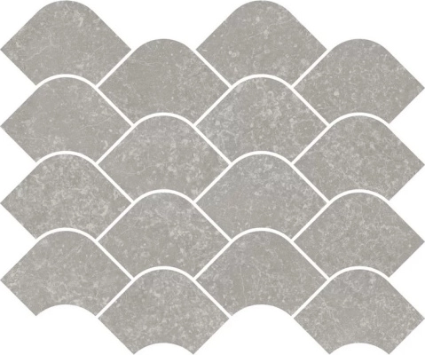 Декор Kerama Marazzi KMD2HID002BR Касабланка наборный серый матовый обрезной 25x30