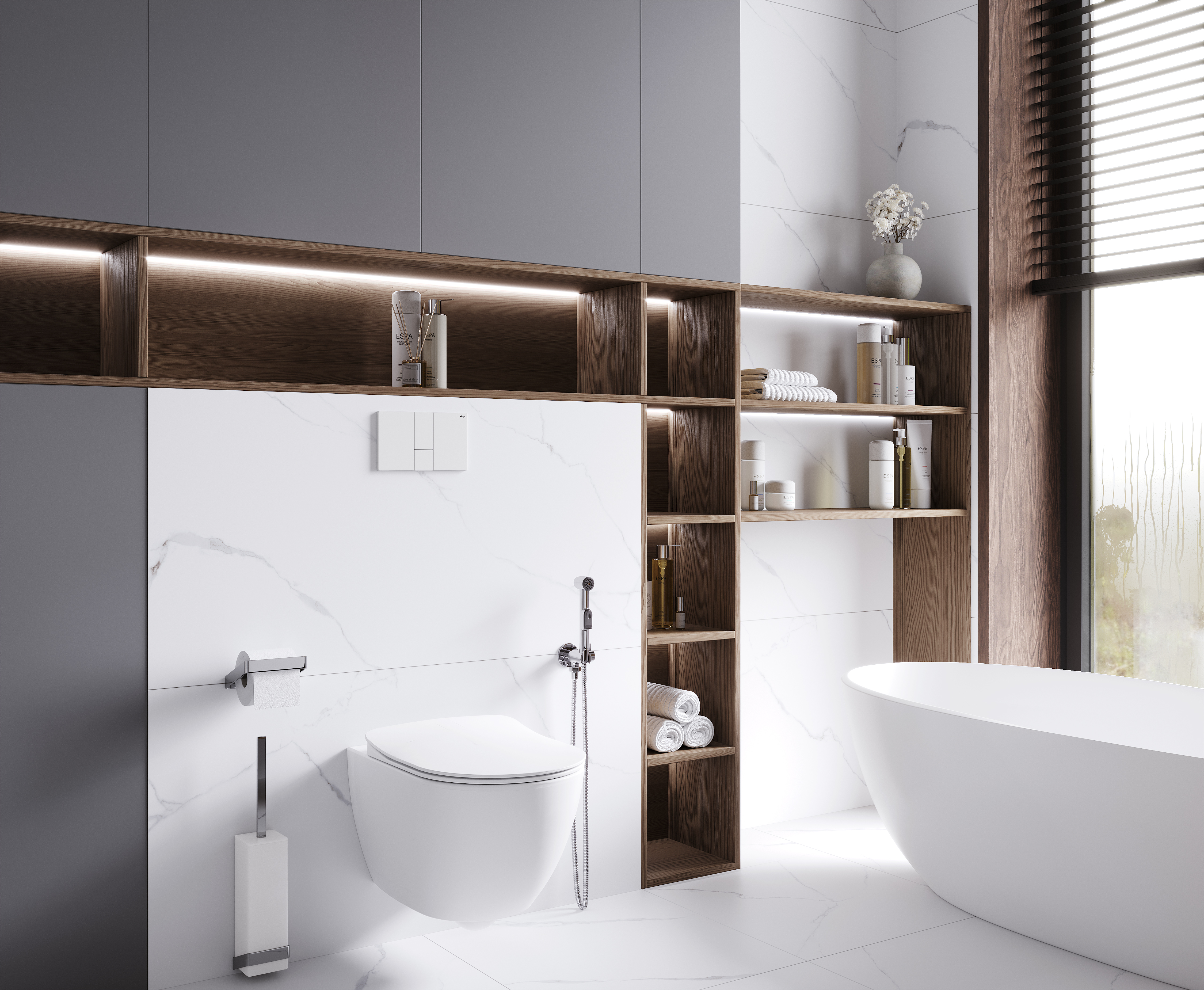 Керамогранит Laparet Atlantic White белый 60x60 полированный