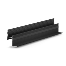 Теневая рейка Laconistiq Multilevel CLASSIC разноуровневая черный анодированный 46.3x27.7x3000мм под подсветку