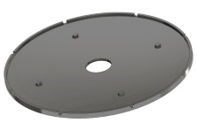 Резиновая подложка под опору HILST D210