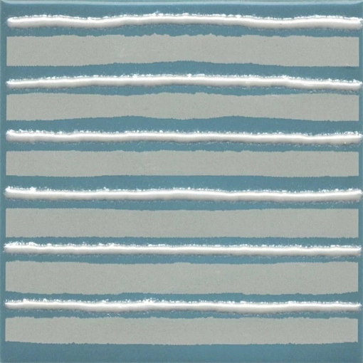 Декор Kerama Marazzi KMD3STA028GN Бахия 4 бирюзовый глянцевый 9.8x9.8