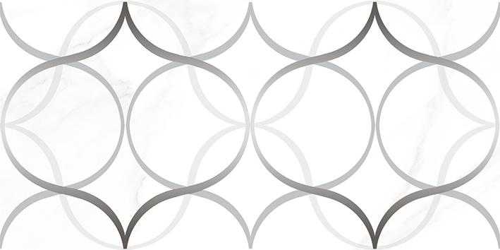 Декор Laparet Crystal Resonanse белый 30x60 глянцевый