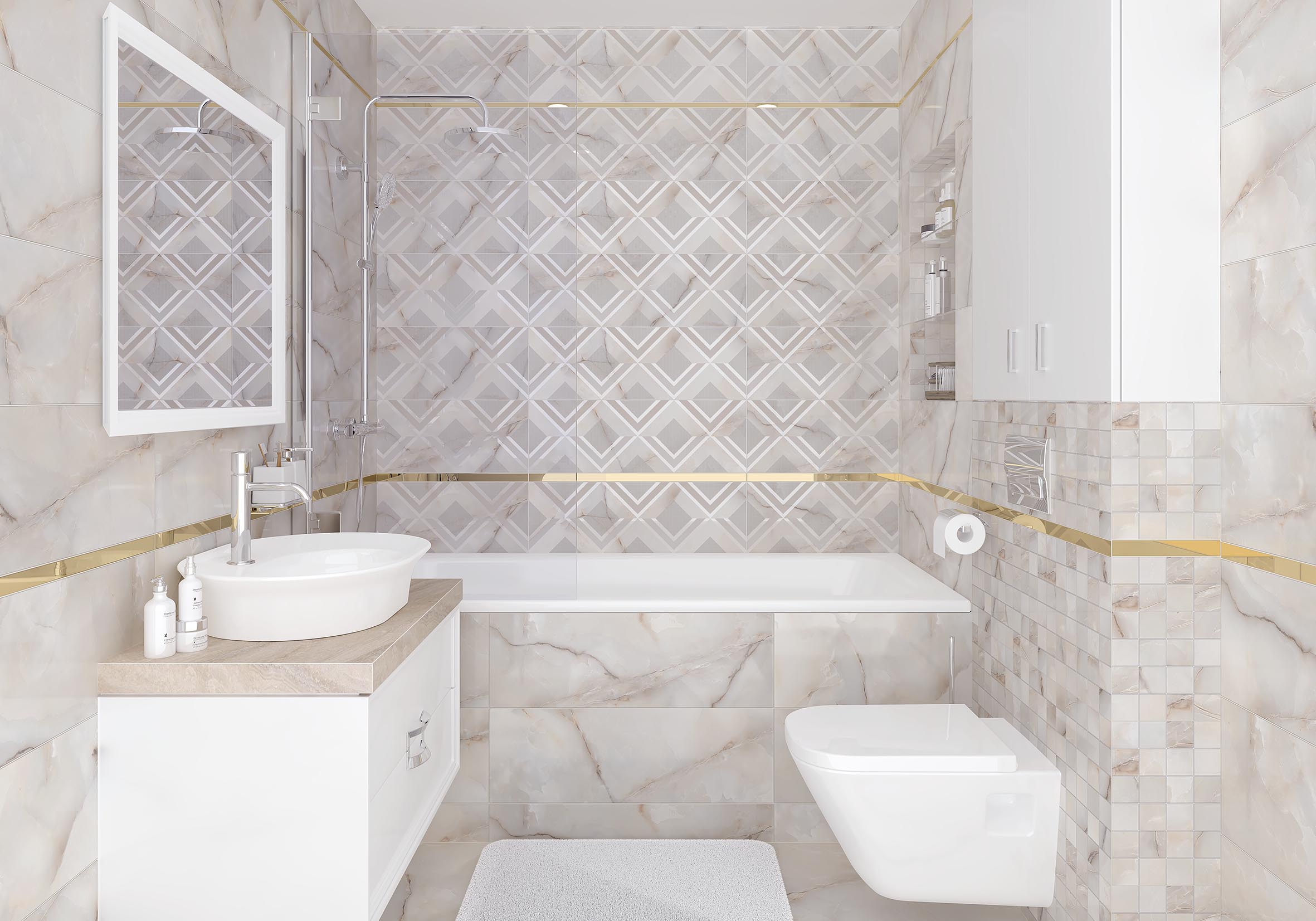 Керамогранит (LU 0005) Laparet Lumis бежевый 60x60 матовый